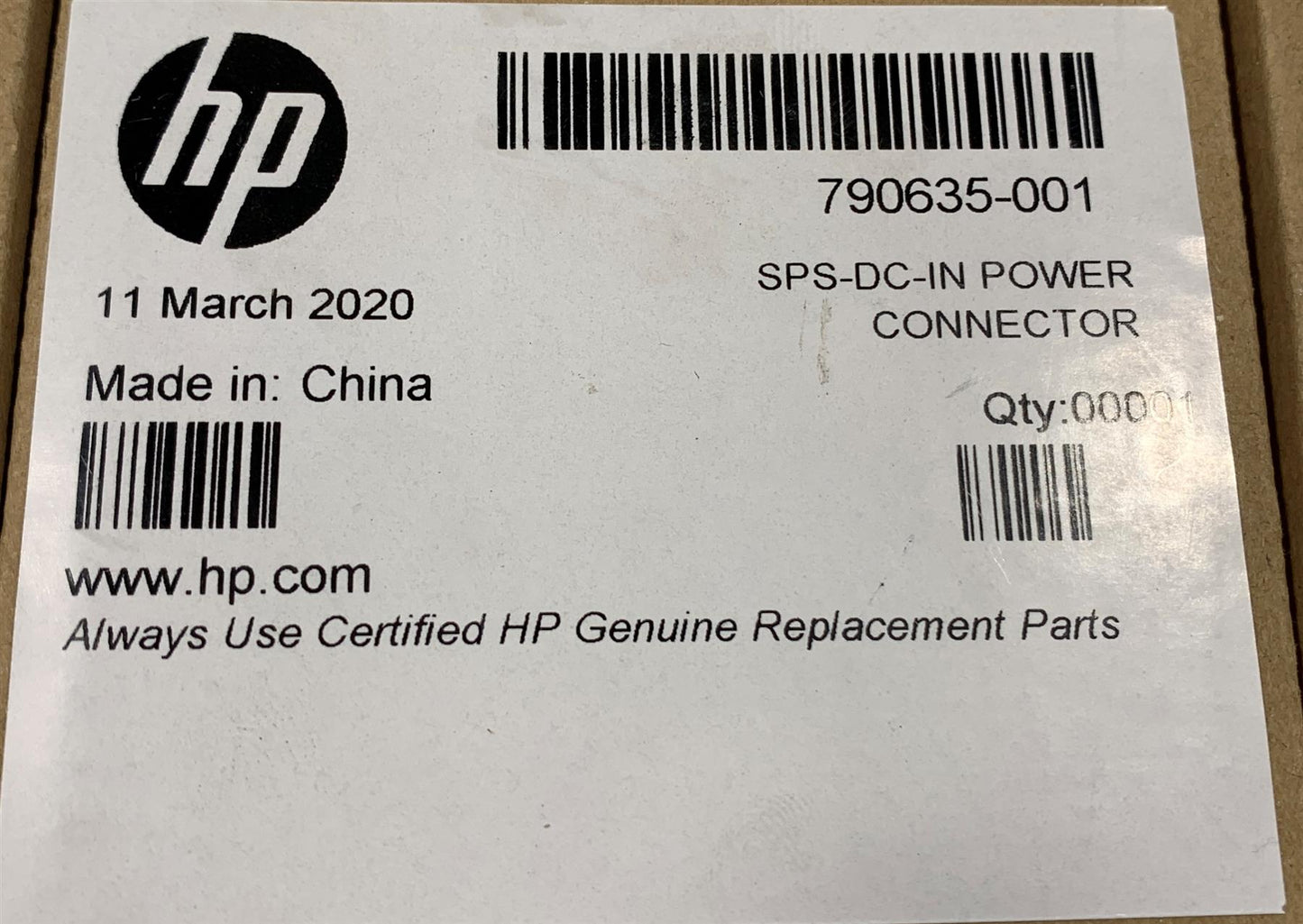 HP Chromebook 14 G3 G4 790635-001 Power Input DC Socket Jack cable Harness Wire