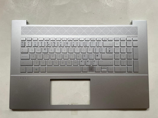 HP 17-CG 17T-CG L92316-031 L87983-031 UK English Keyboard Palmrest with Sticker