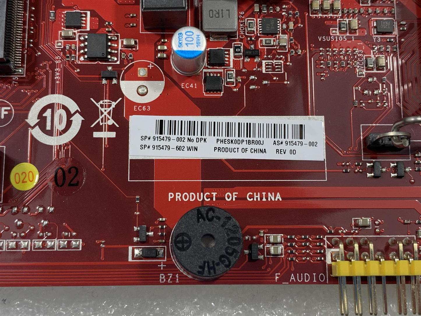 A101, RTN - HP Pavilion Omen 880 915479-602 002 Motherboard Main Board System Board NEW