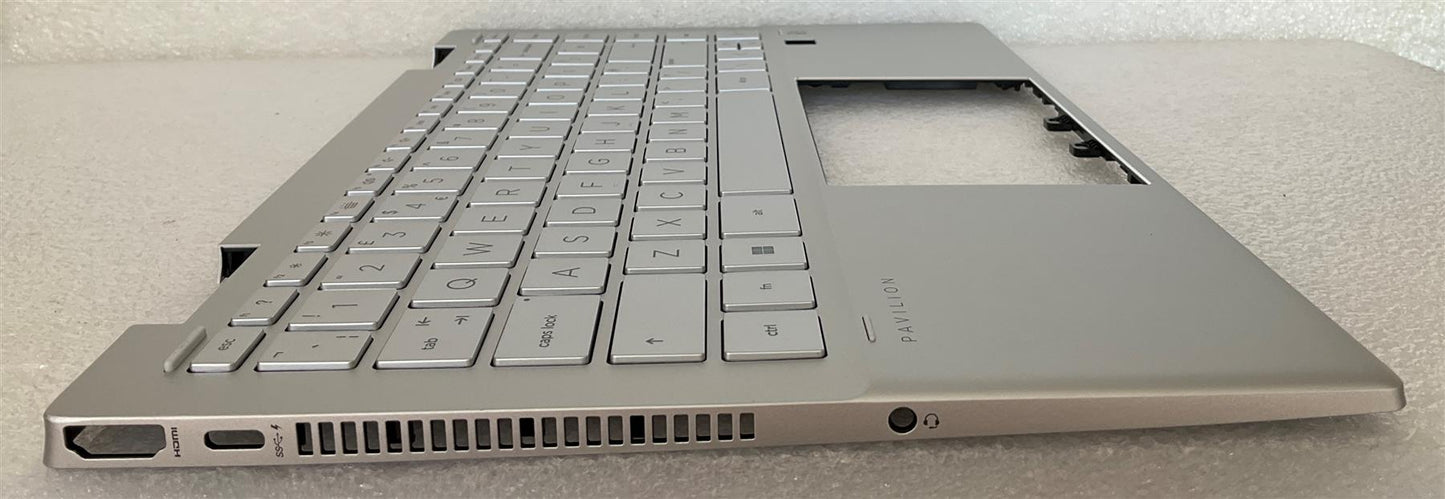 HP Pavilion X360 14-DY M49430-031 M45221-031 UK English Keyboard Palmrest NEW