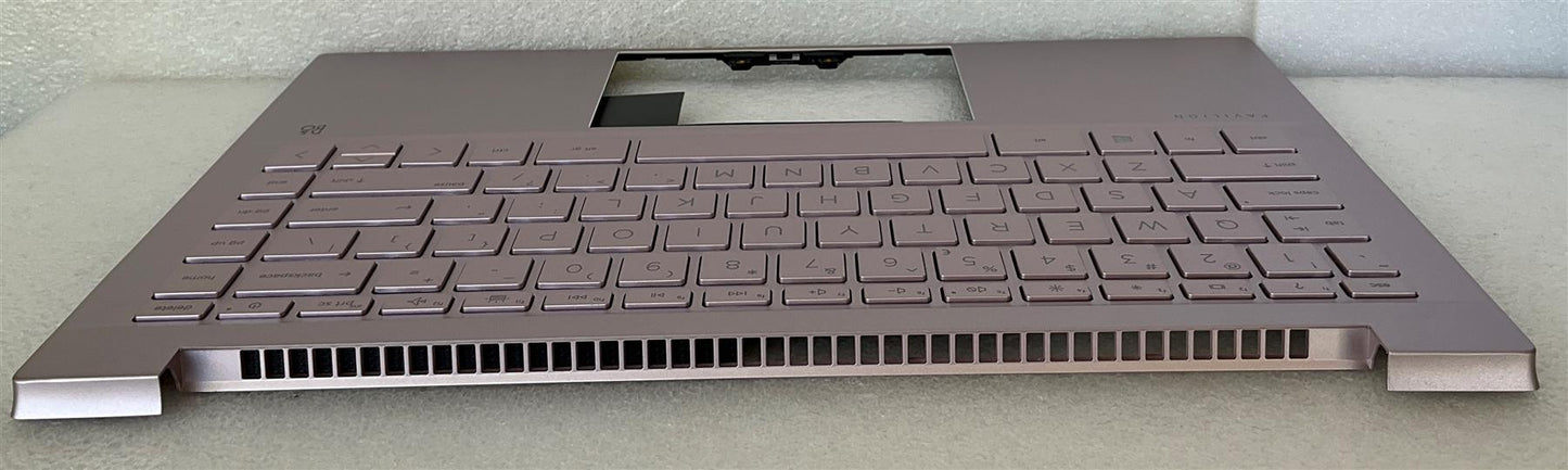 HP Pavilion 14-DV M16657-B31 M24532-B31 US International Keyboard Palmrest New