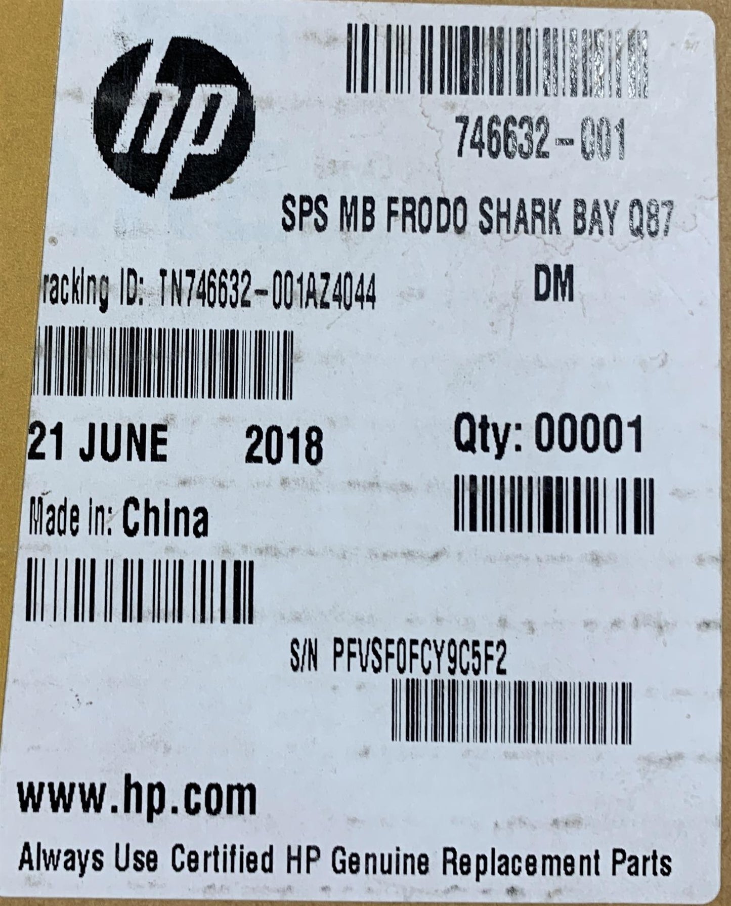 A111 - HP EliteDesk 800 G1 746632-001 also sending 746722 501 601 746219 LGA1150 Socket Motherboard NEW