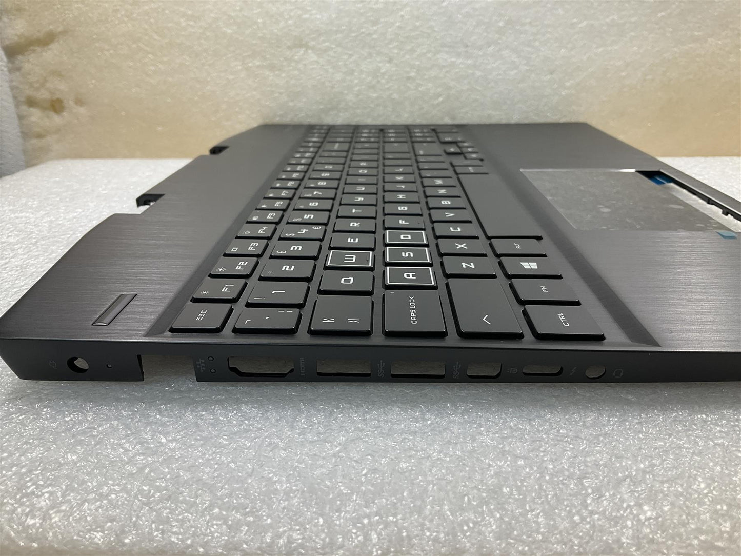 HP Omen 15-DH 15T-DH L61525-031 L57325-031 UK English Keyboard Palmrest NEW