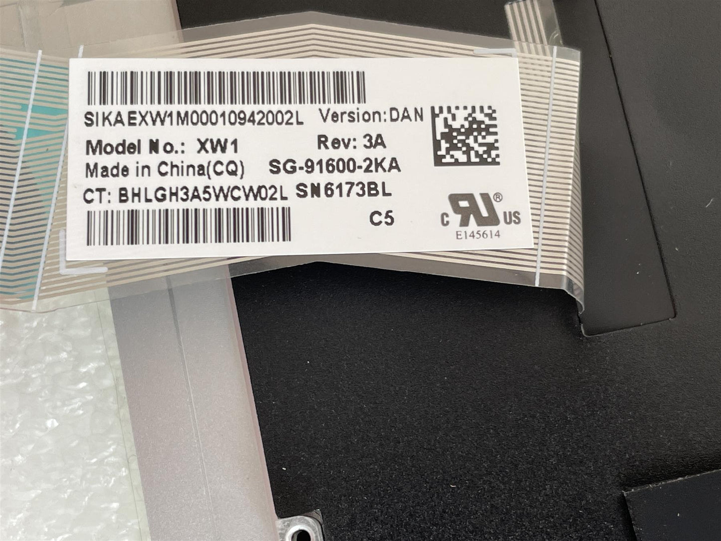 For HP EliteBook 1050 G1 L34212-081 Keyboard Palmrest Danish Genuine NEW