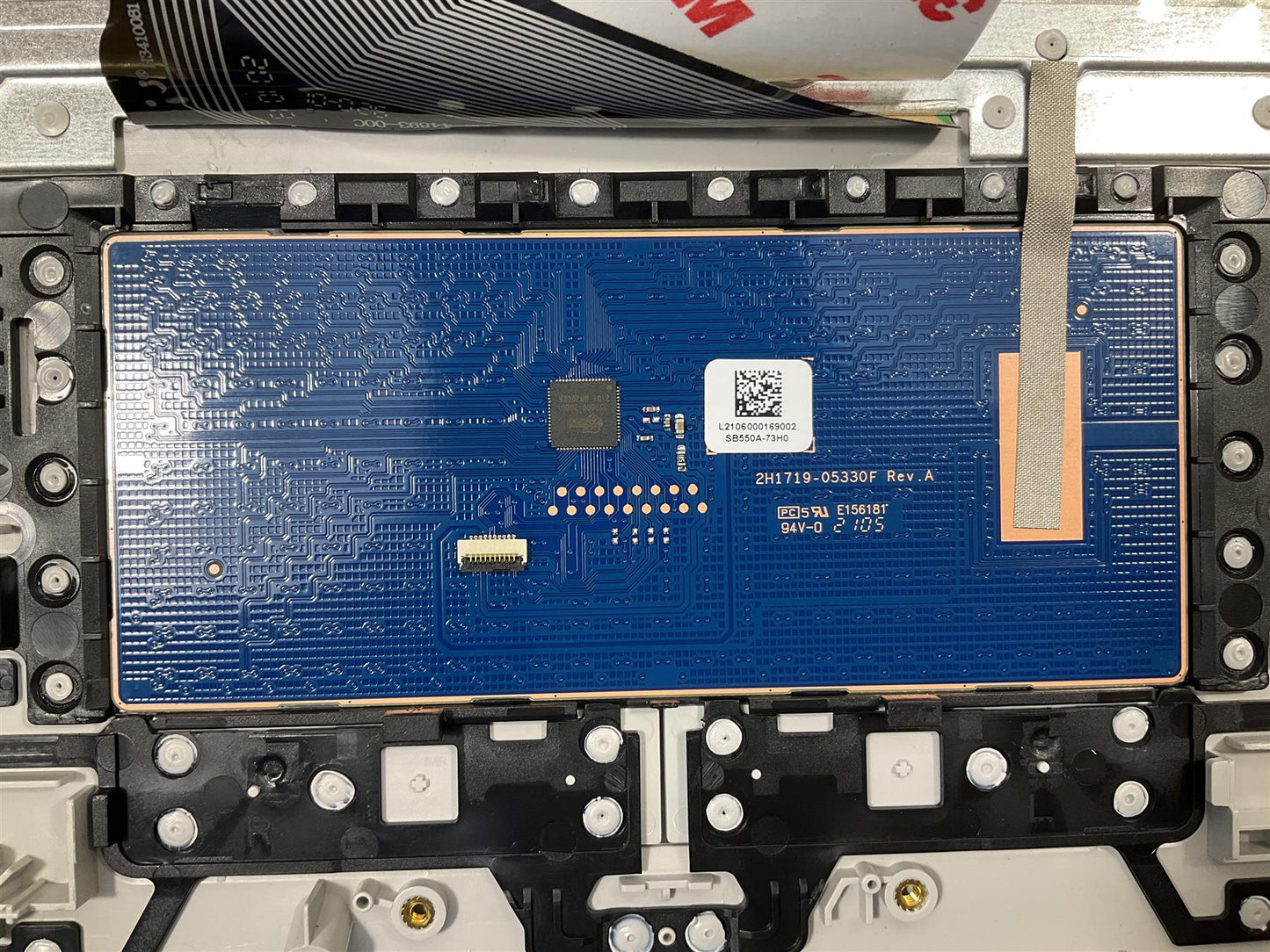 For HP LAPTOP 17-BY 17-CA M01205-251 L92789-251 Russian Palmrest Keyboard NEW