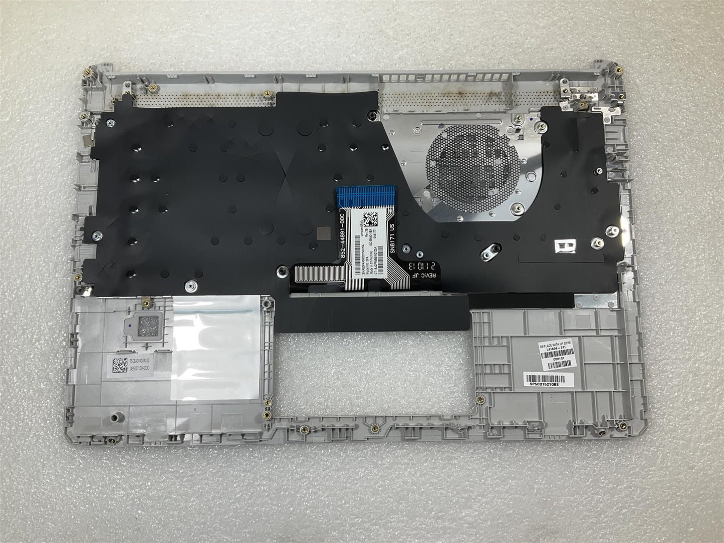For HP 14-DQ 14S-DQ 14-FQ 14S-FQ L68614-071 L61506-071 Spanish Palmrest Keyboard