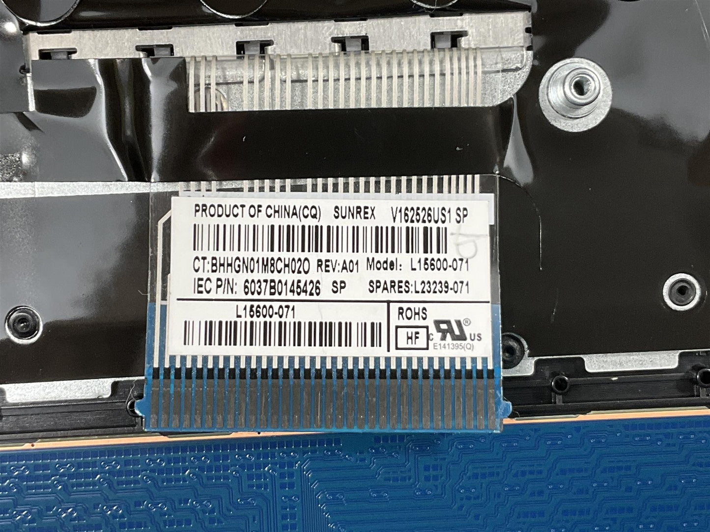 for HP 14-CM 14-CK Laptop L48769-071 L48210-071 Spanish SP Palmrest Keyboard NEW