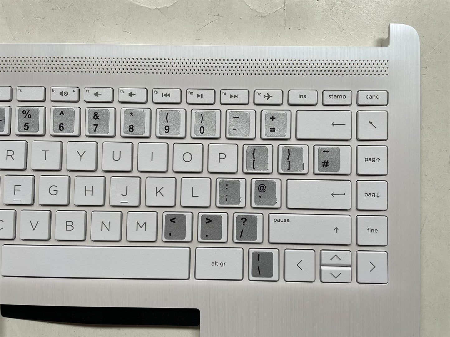 HP 14-DQ 14S-DQ 14-FQ 14S-FQ L61508-031 L68616-031 UK English Keyboard Palmrest Stickers