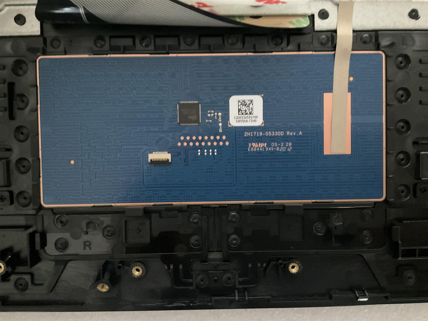 for HP 470 G7 L83728-251 Russ Russian Keyboard Palmrest Top Cover Original NEW