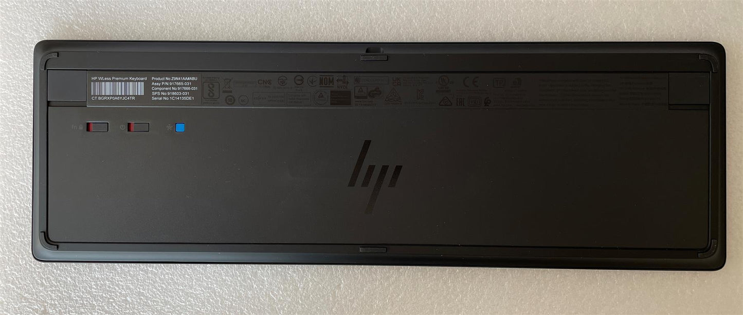 For Hp 917665-031 Z9N41AA#ABU USB Wireless Premium UK English Keyboard NEW