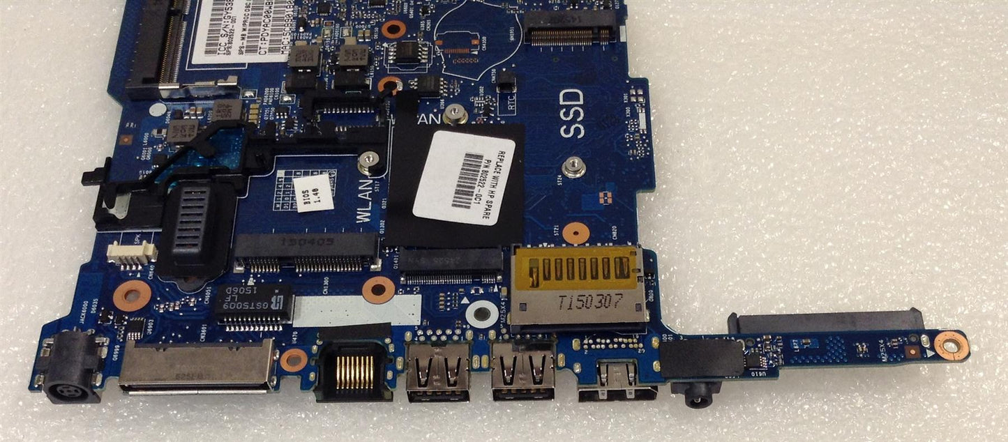 HP ZBOOK 14 802522-0C1 Motherboard 802522-001 802522 501 601 PCNB i7-4600U 14W