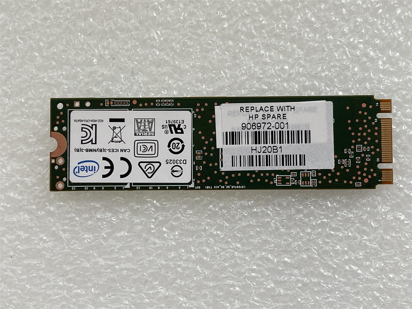 For HP SSD 906972-001 Intel SSDSCKKF256H6H 256GB M.2 SATA Solid State Drive NEW