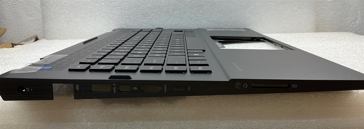 24 Q2'de 6 geldi - For HP OMEN 17-CK M73744-071 M57142-071 Spanish Palmrest Keyboard 4 Zone RGB NEW