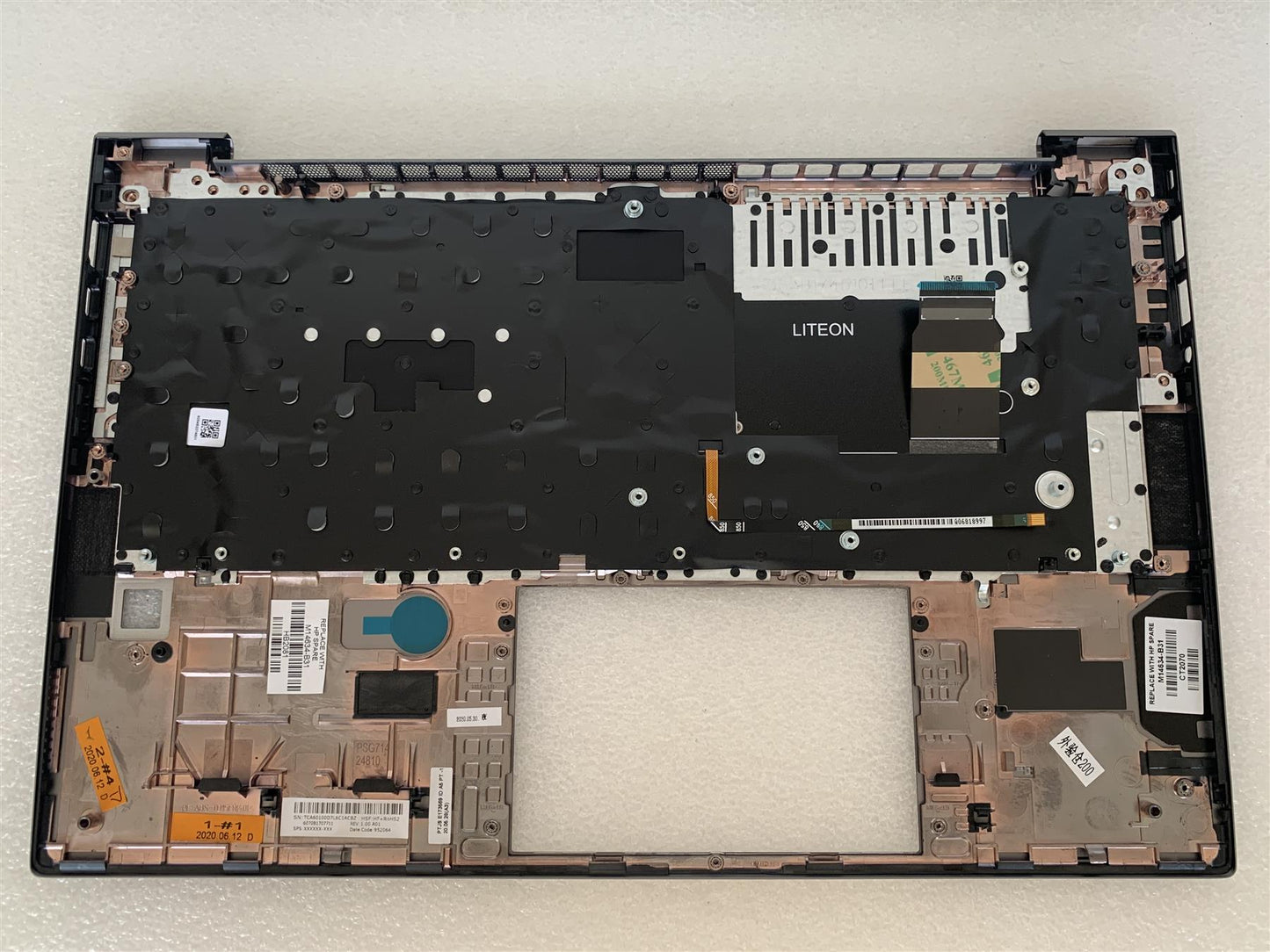 HP ZBook Firefly 14 G7 M14634-B31 int. English International also named dutch US Generic Keyboard Palmrest NEW