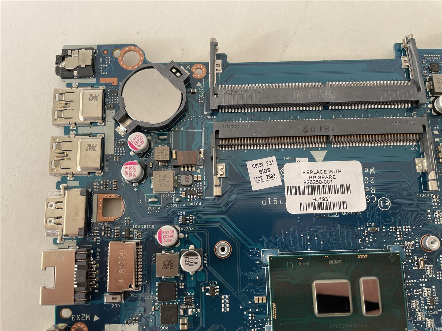 HP 250 G6 Motherboard 926250-001 System Board Mother Board Main Board Main Board - Sending 926248