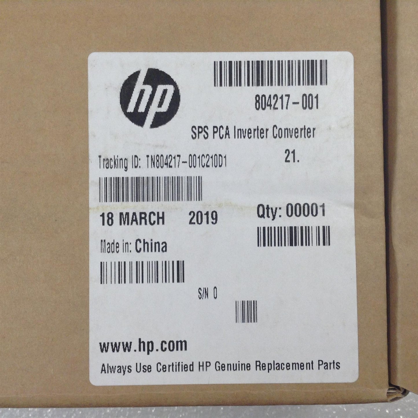 Hp 600PO 804217-001 Inverter Converter PCA Assembly Genuine Original NEW