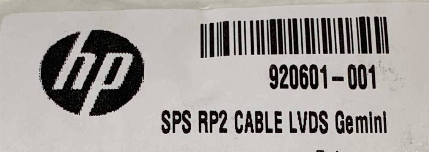 HP RP2 Retail System 920601-001 Screen Display Video Ribbon Cable Genuine NEW