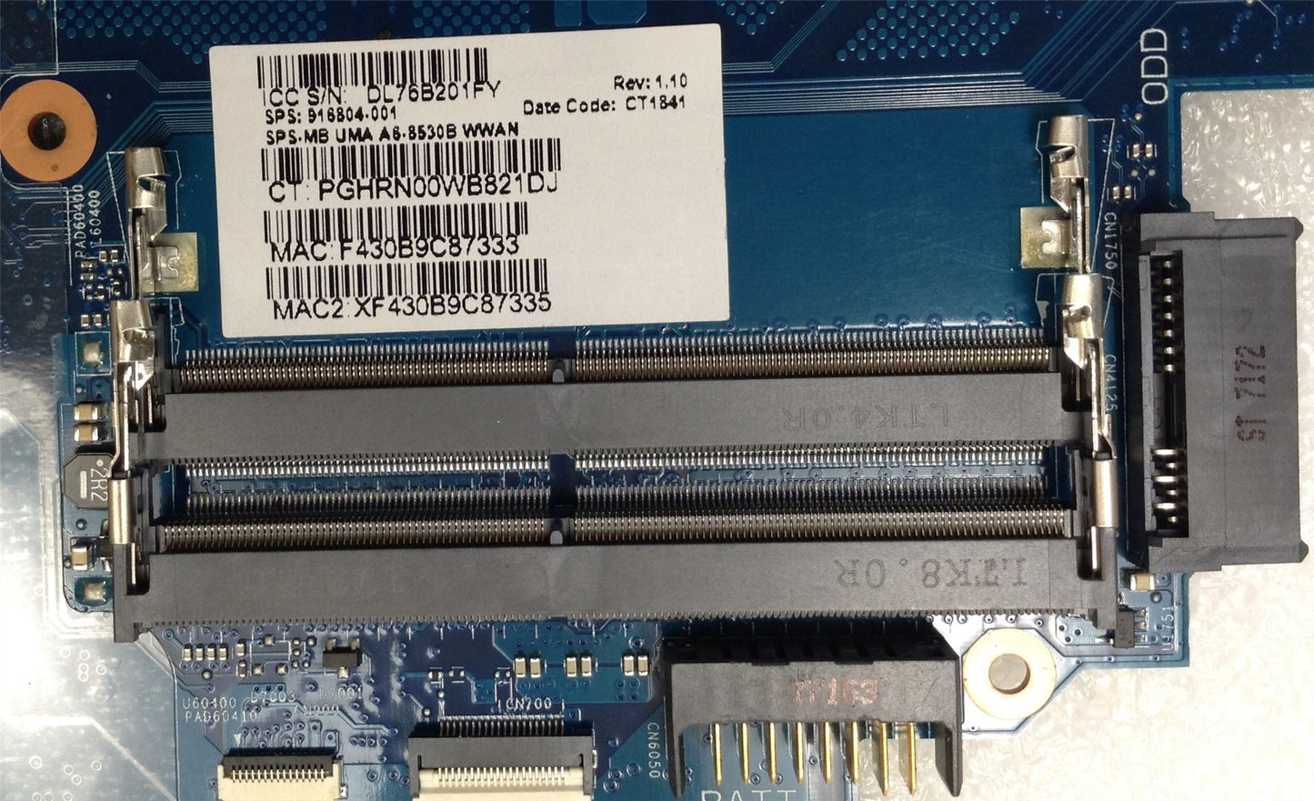 HP ProBook 645 G3 916804-001 Motherboard PC 6050A2840801-MB-A01 PGHRN00WB821DJ DL76B201FY 6050A2840801-MB-A01 HSN-I03C-4 HSN-I03C-5 Motherboard NEW
