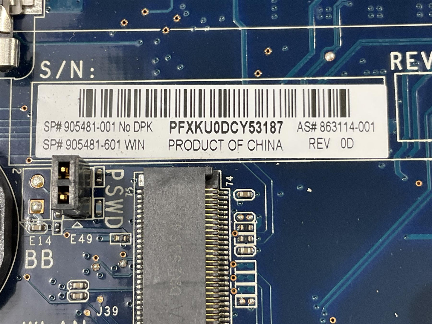 HP Z2 G3 Mini 905481-001 863114-001 Intel LGA1151 CPU Socket UMA Motherboard NEW