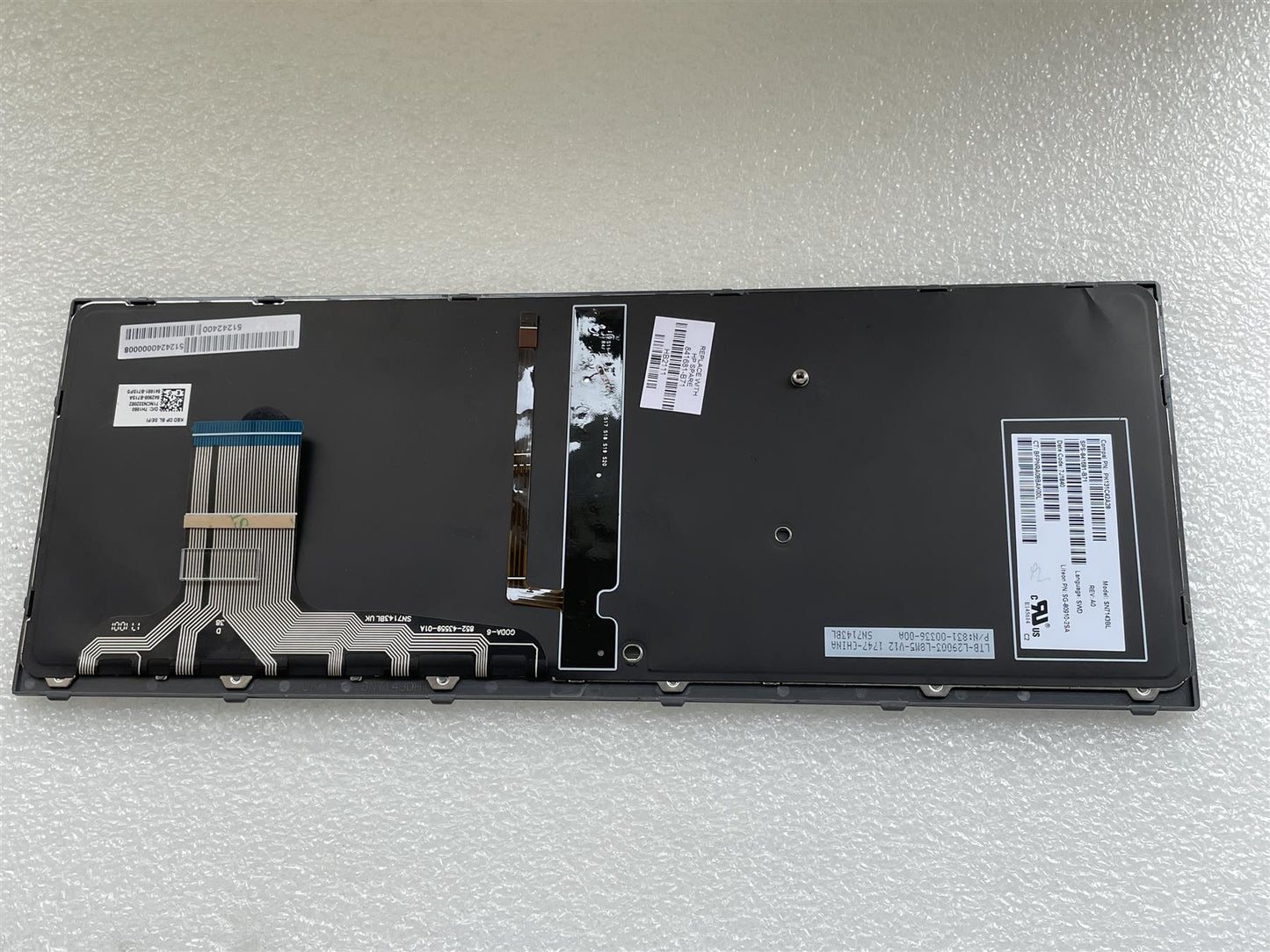 For HP ZBook Studio G3 841681-B71 Keyboard sweden Finland Genuine Original NEW
