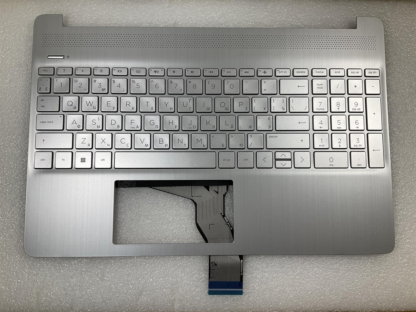 For HP 15S-EQ 15S-FQ M17579-BD1 M17185-BD1 Ukraine Ukrainian Keyboard Palrmest