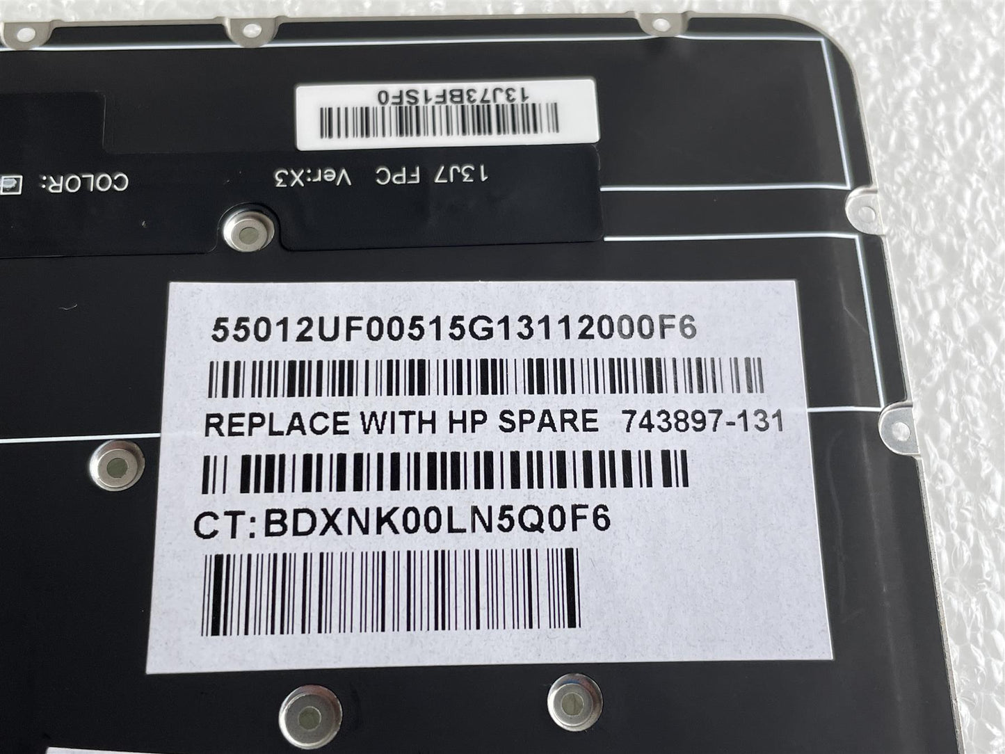 For HP Spectre 13 Pro Ultrabook 743897-131 Keyboard Portuguese Genuine NEW