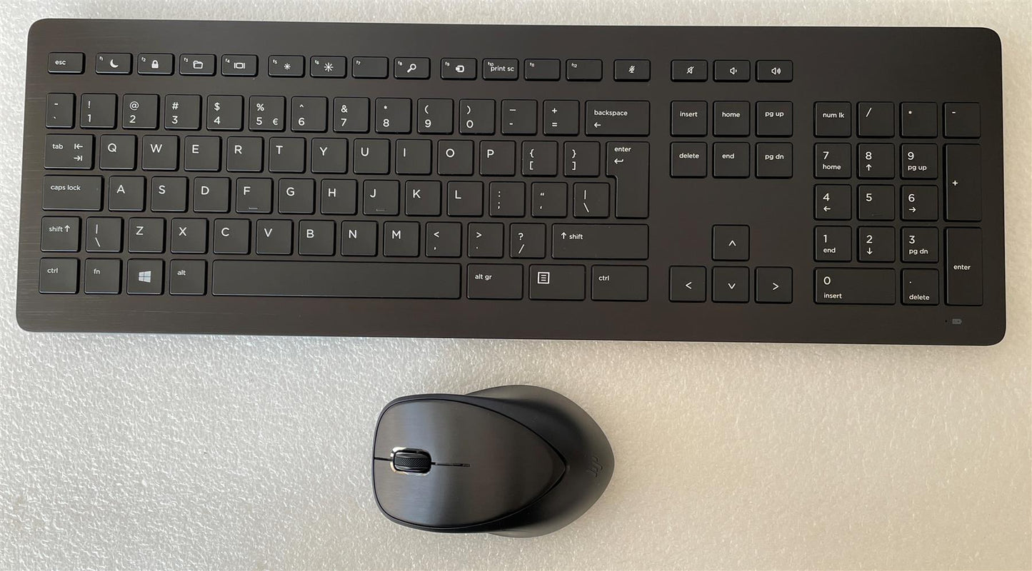 For HP 932367-031 US International Premium USB Wireless Keyboard Mouse Kit NEW
