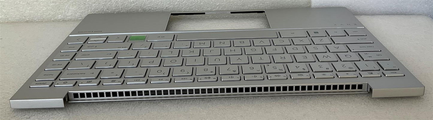 HP Envy 13-BA 13T-BA L98414-B31 L96800-B31 US International Keyboard Palmrest