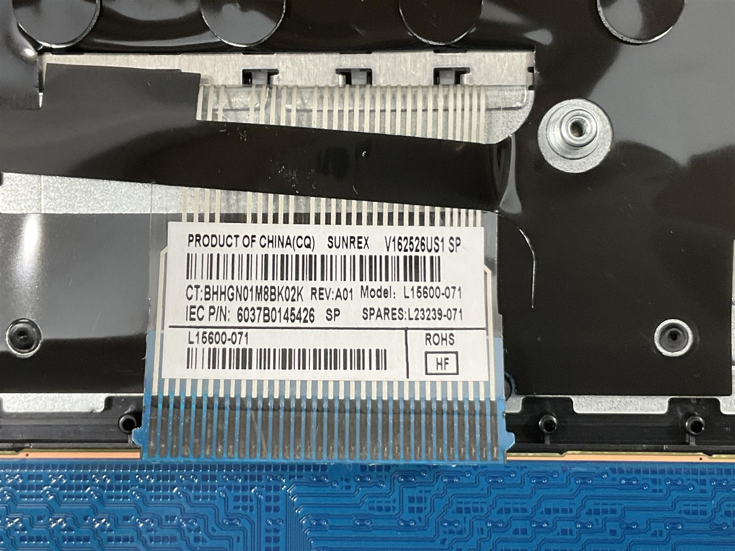 For HP 14 14-CM 14-CY L25547-071 L23239-071 Spanish ES Palmrest Keyboard NEW