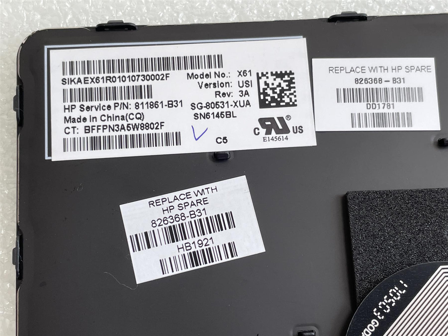 For HP ProBook 430 440 G3 826368-B31 Keyboard Int English Genuine Original NEW