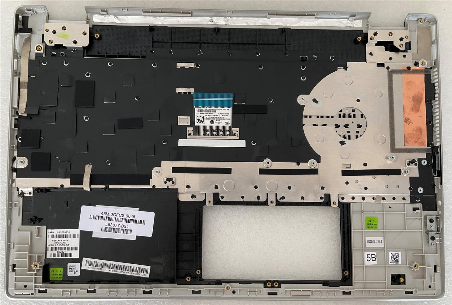 HP Pavilion X360 15-DQ L53077-B31 L51363-B31 US International Keyboard NEW