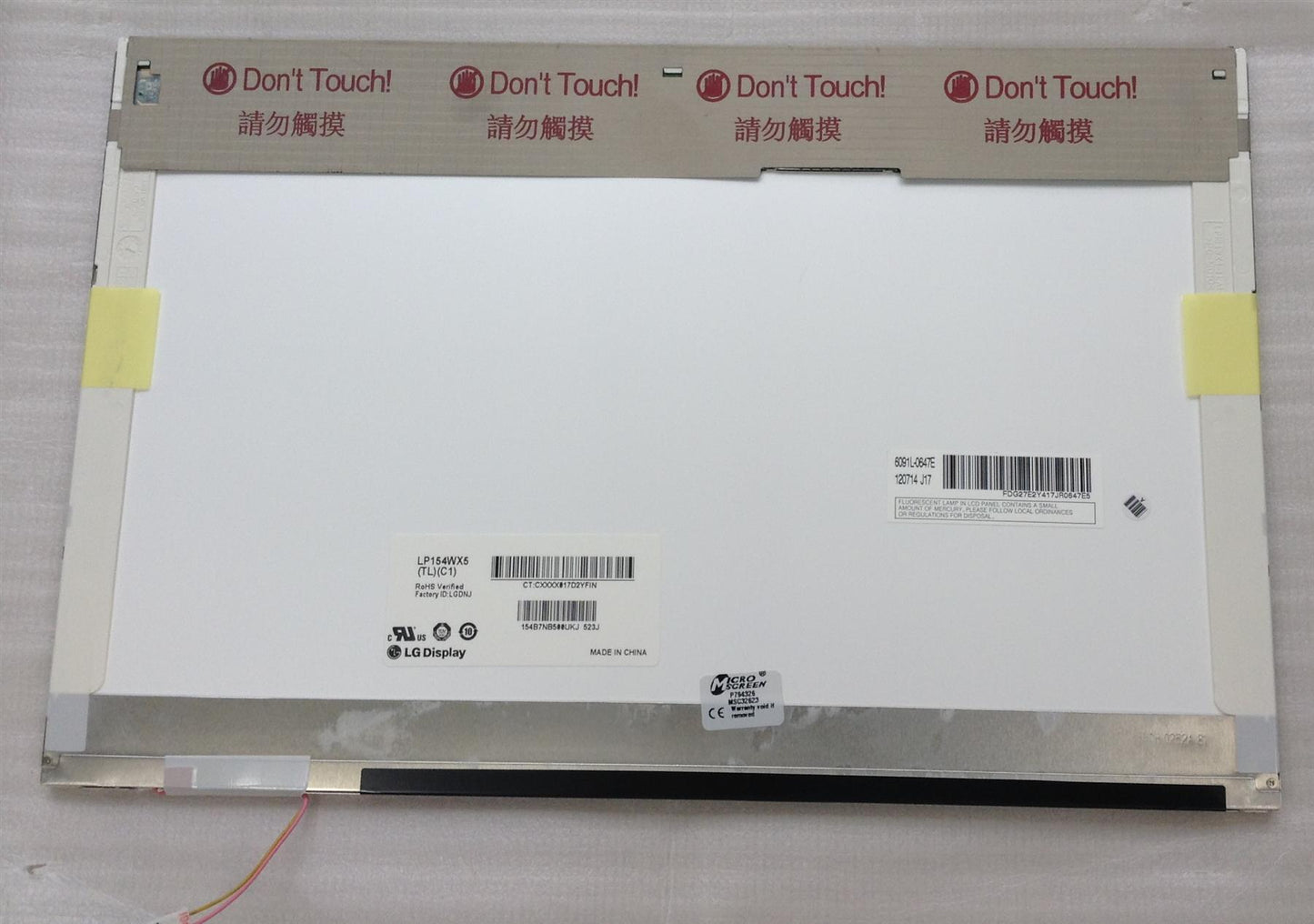 LP154WX5 TL C1 LCD CCFL WXGA not Led Screen With Cable 15.4 Display NEW