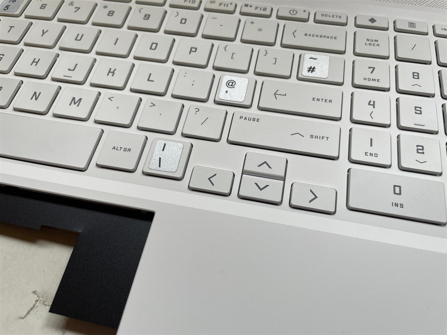 HP VICTUS 16-D 16-E M76861-031 M75756-031 UK English Keyboard Palmrest Sticker