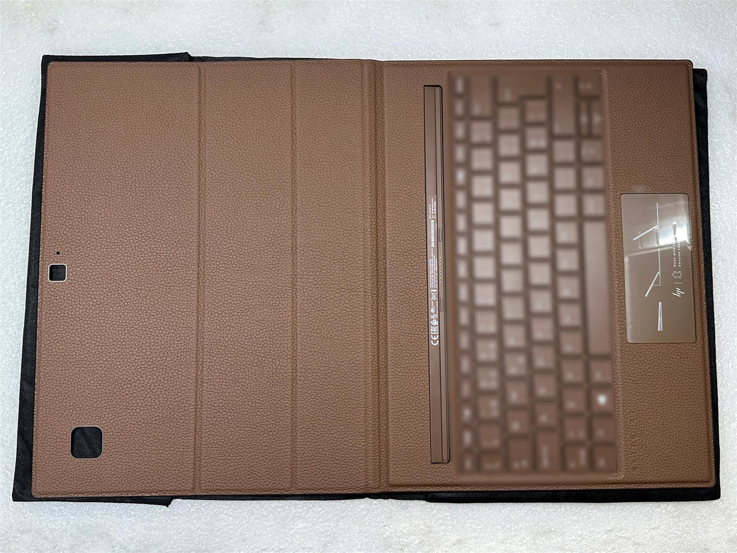 For HP Elite x2 G4 Tablet L67435-031 With Stickers UK English Keyboard Palmrest