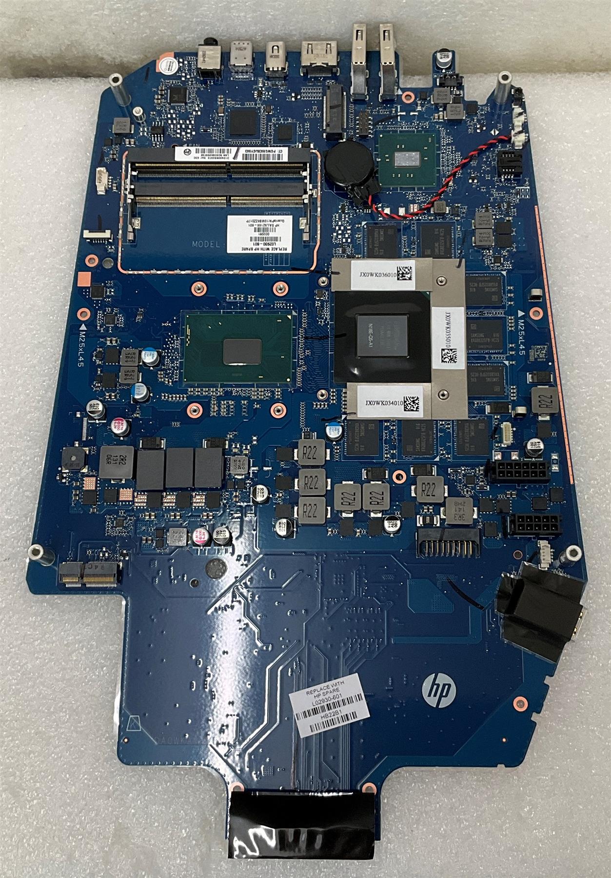 for HP Z VR Backpack G1 L02930-601 001 Intel Core i7-7820HQ DSC Motherboard NEW