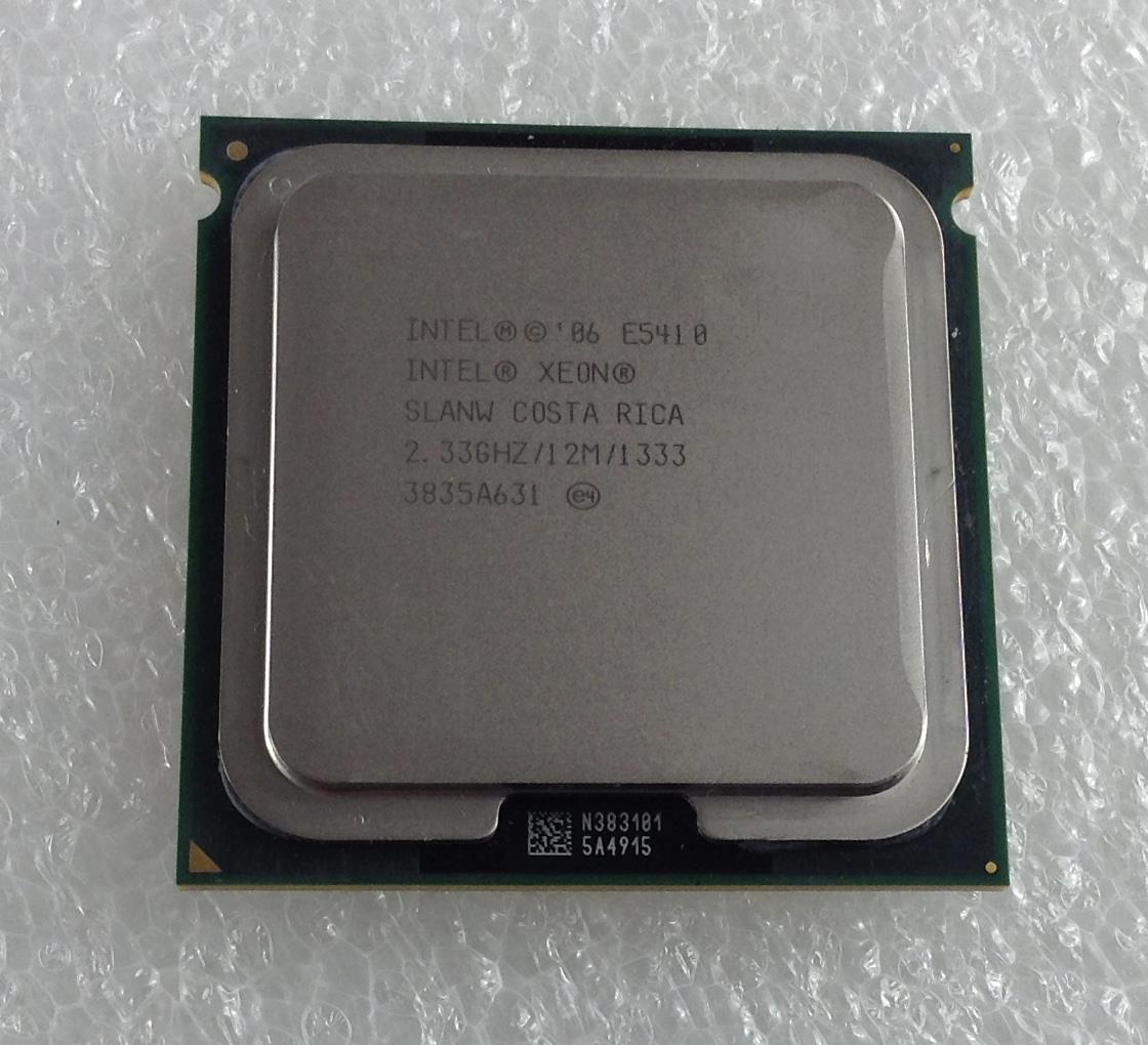 HP 460492-001 XEON E510 HP 460492-001 Intel XEON E5410 CPU Processor SLANW 2.33 Ghz 12M 1333 Intel Xeon Processor E5410 12M Cache 2.33 GHz 1333 MHz FSB