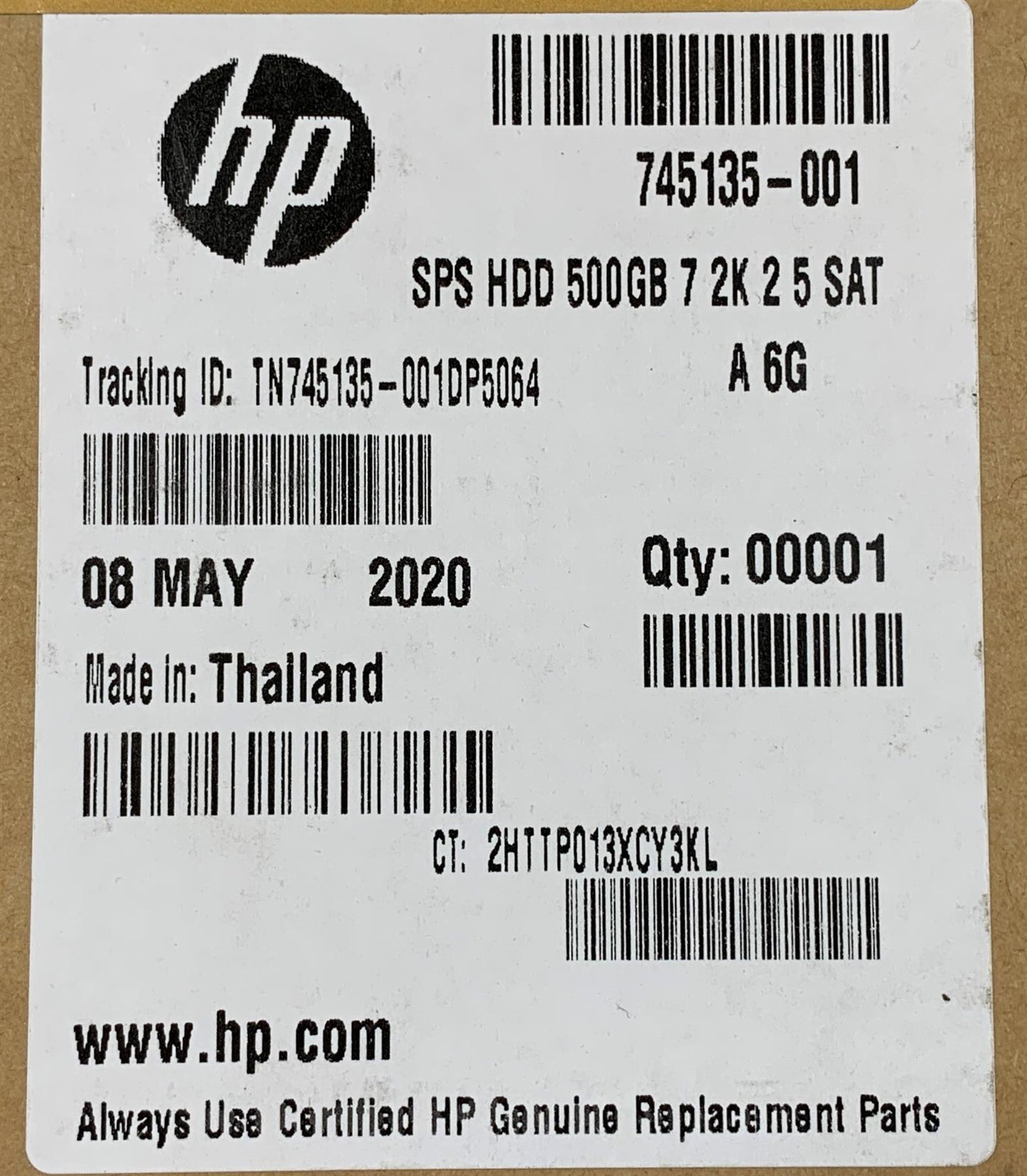 for HP 745135-001 Seagate ST500LM034 HDD Hard Disk Drive 500gb 500 GB 7200 rpm SATA