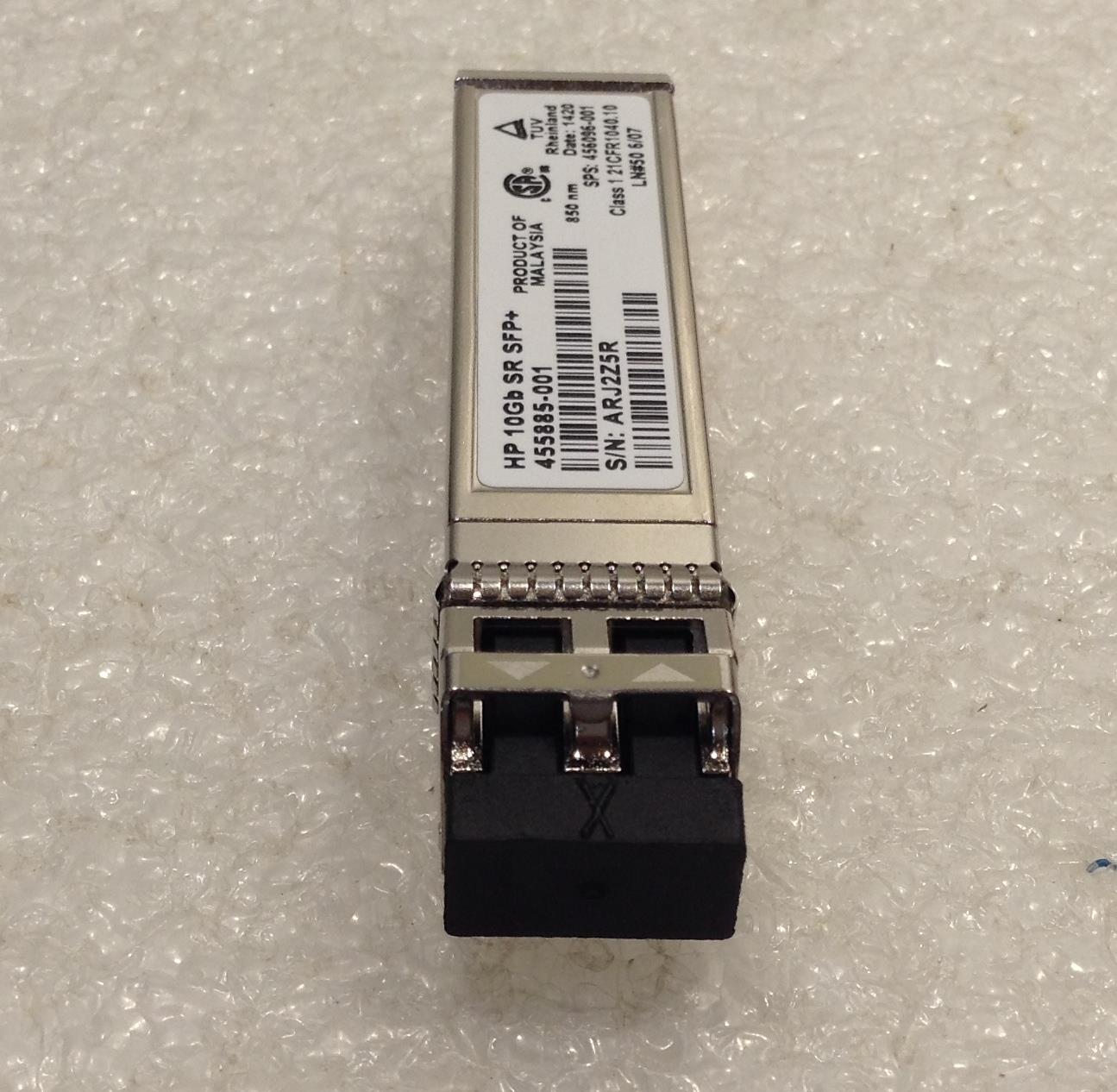 HP 456096-001 BladeSystem 10Gb SR SFP+ Transceiver for C-Class Blade System NEW