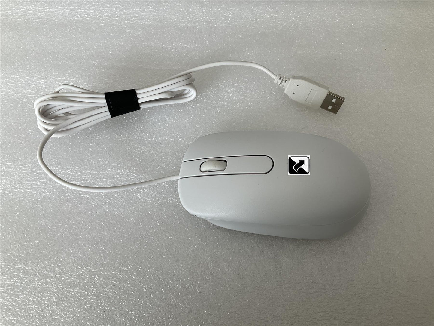 HP 911505-001 911728-001 USB Wired Grey Optical Mouse v2 Genuine Original NEW