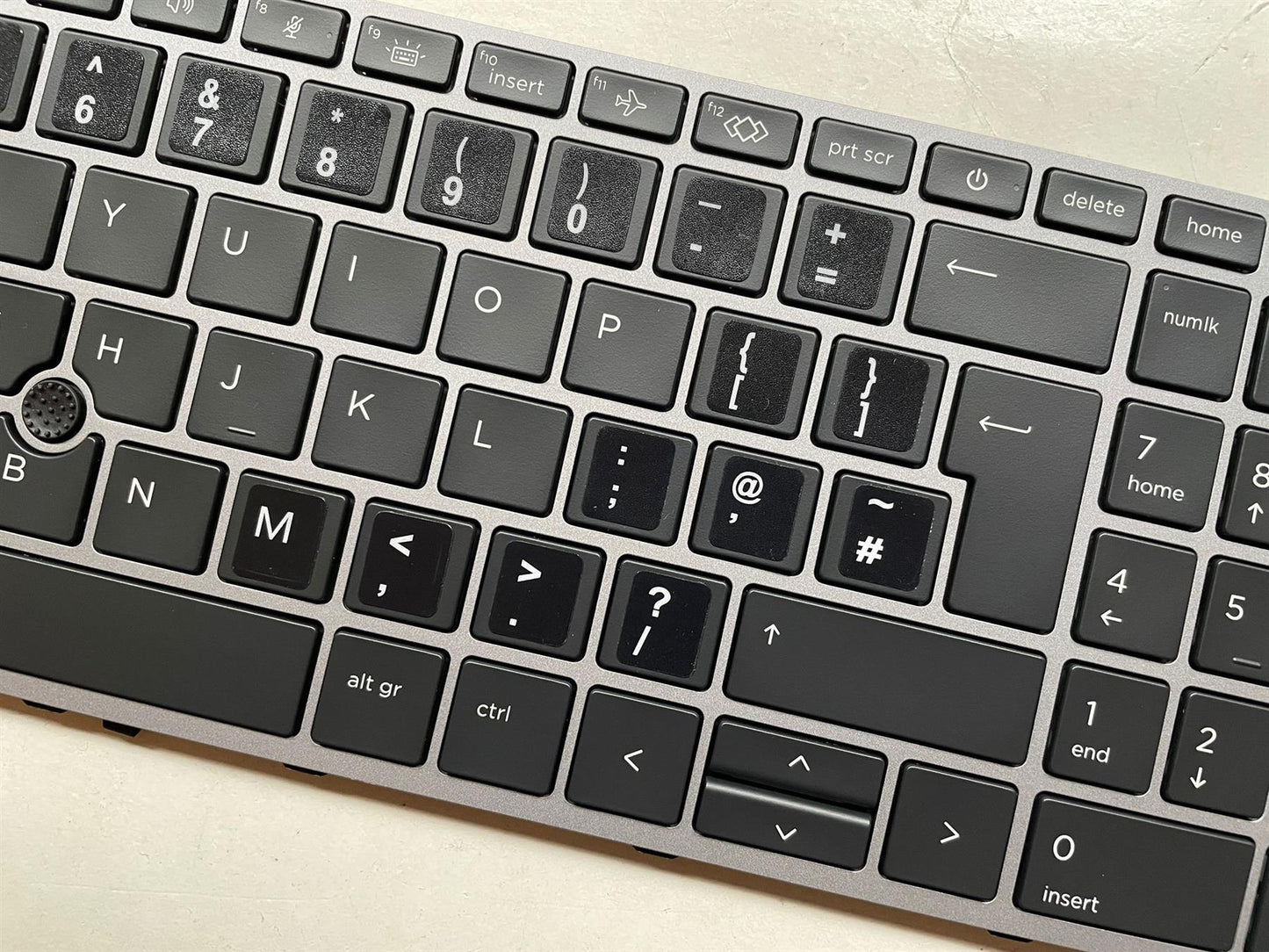for HP Zbook 15 G7 G8 M17095-031 M23124-031 UK English Keyboard With Stickers