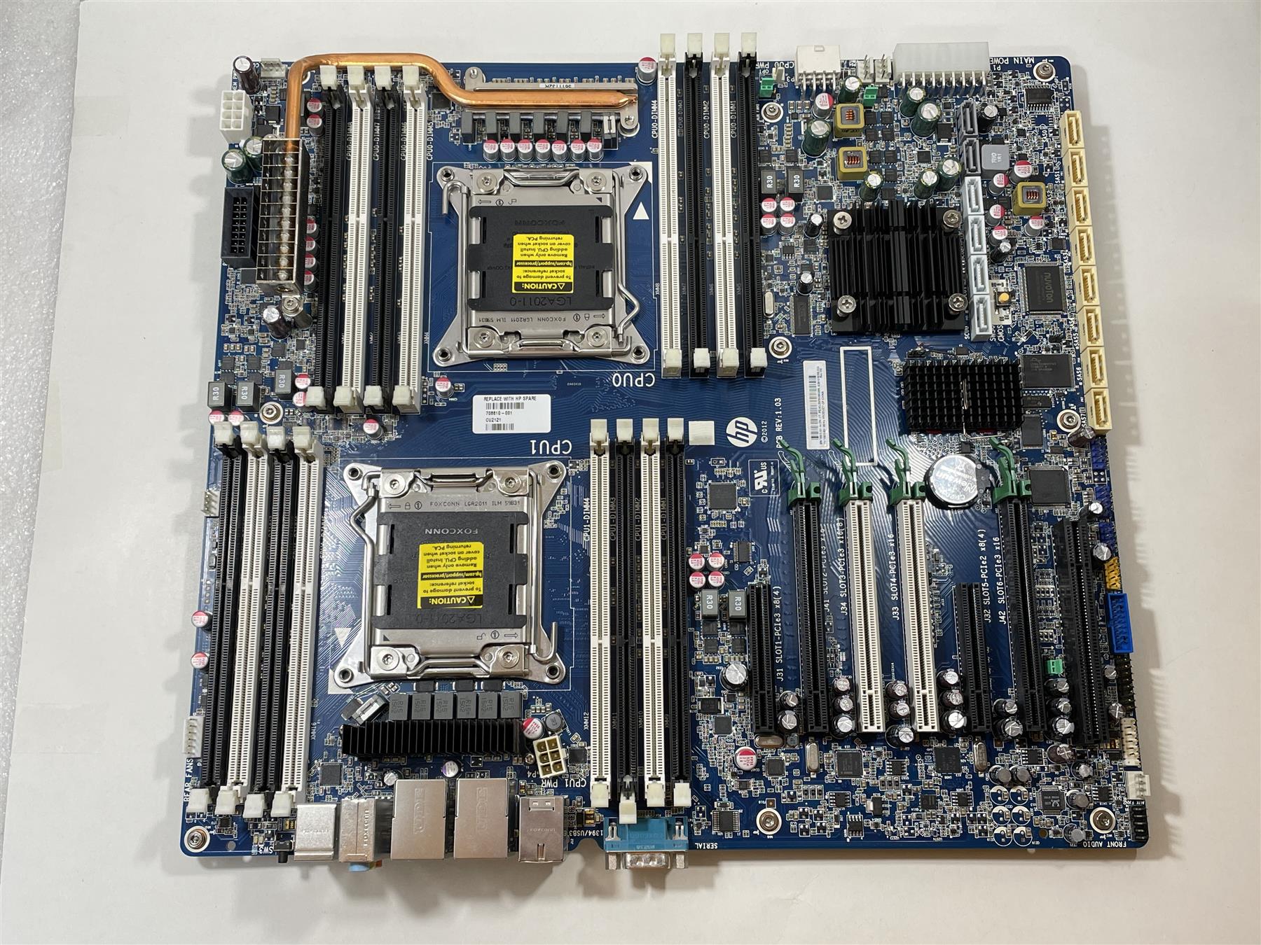 HP Z820 Workstation 708610-001 Intel LGA2011 Dual Socket v2 Motherboar