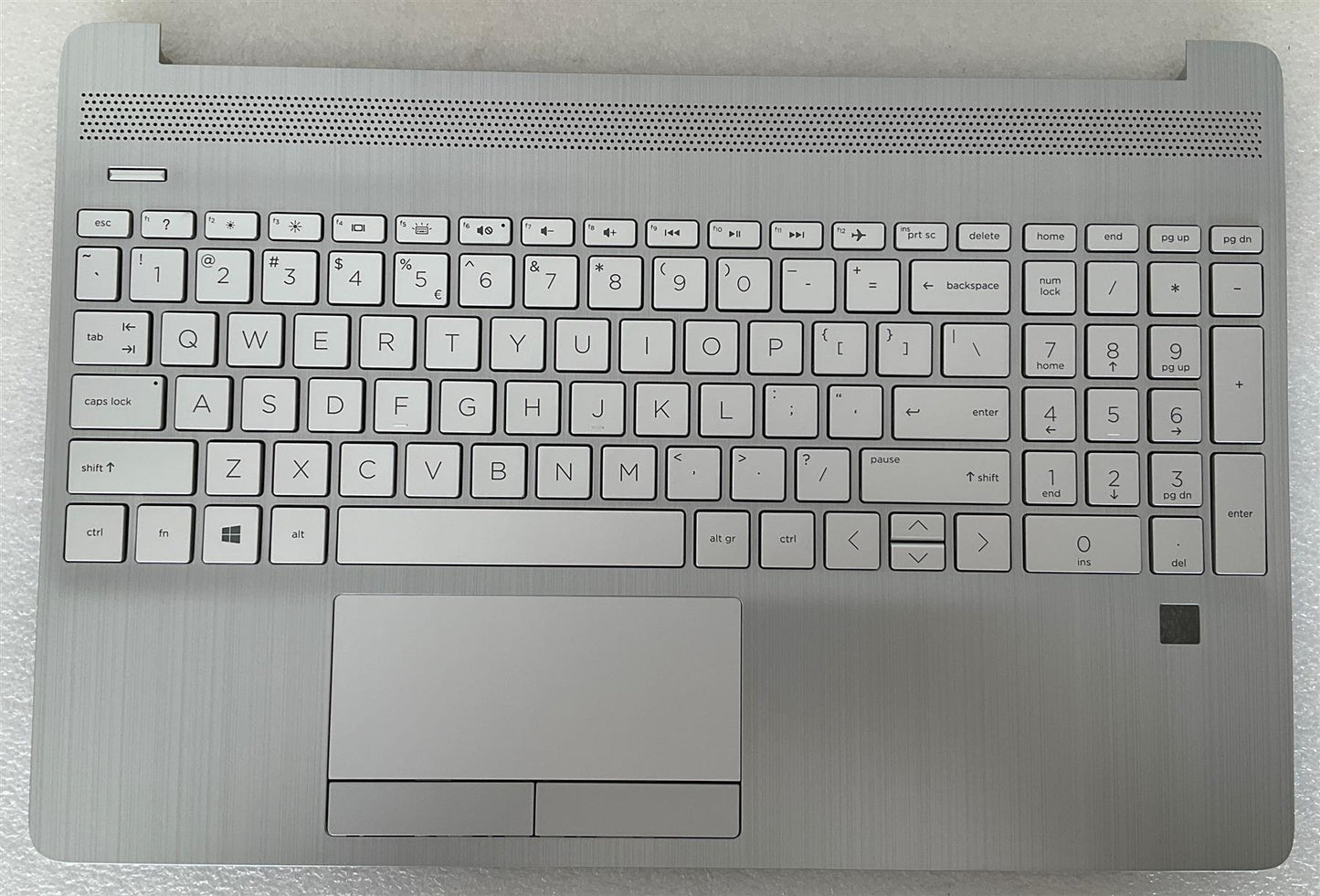 HP 15-DW HP 15-GW 15S-DU L53740-B31 L52154 US International Keyboard Palmrest