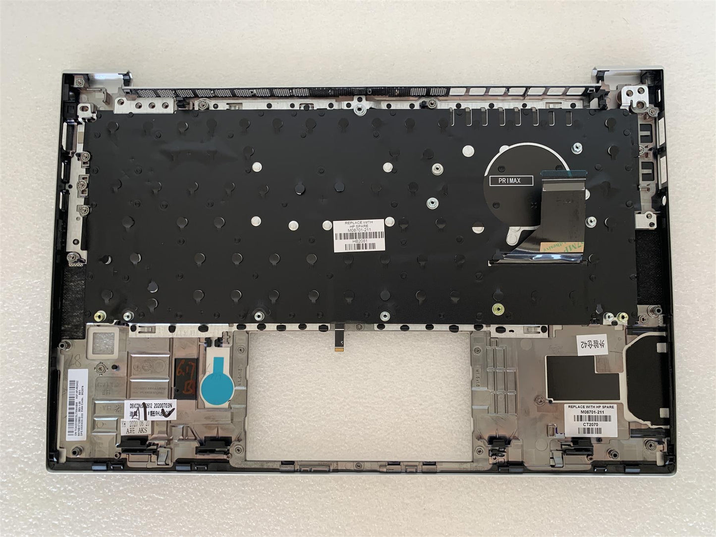 HP EliteBook 830 G7 M08701-211 Magyar Hungarian Keyboard Palmrest Hungary NEW - We Sending M08700-211