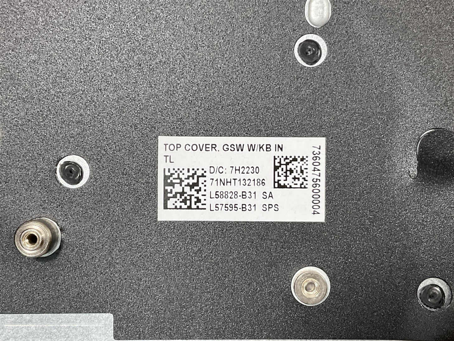 HP Pavilion 15-DK L58828-B31 L57595-B31 US int. English International also named dutch Keyboard Palmrest NEW