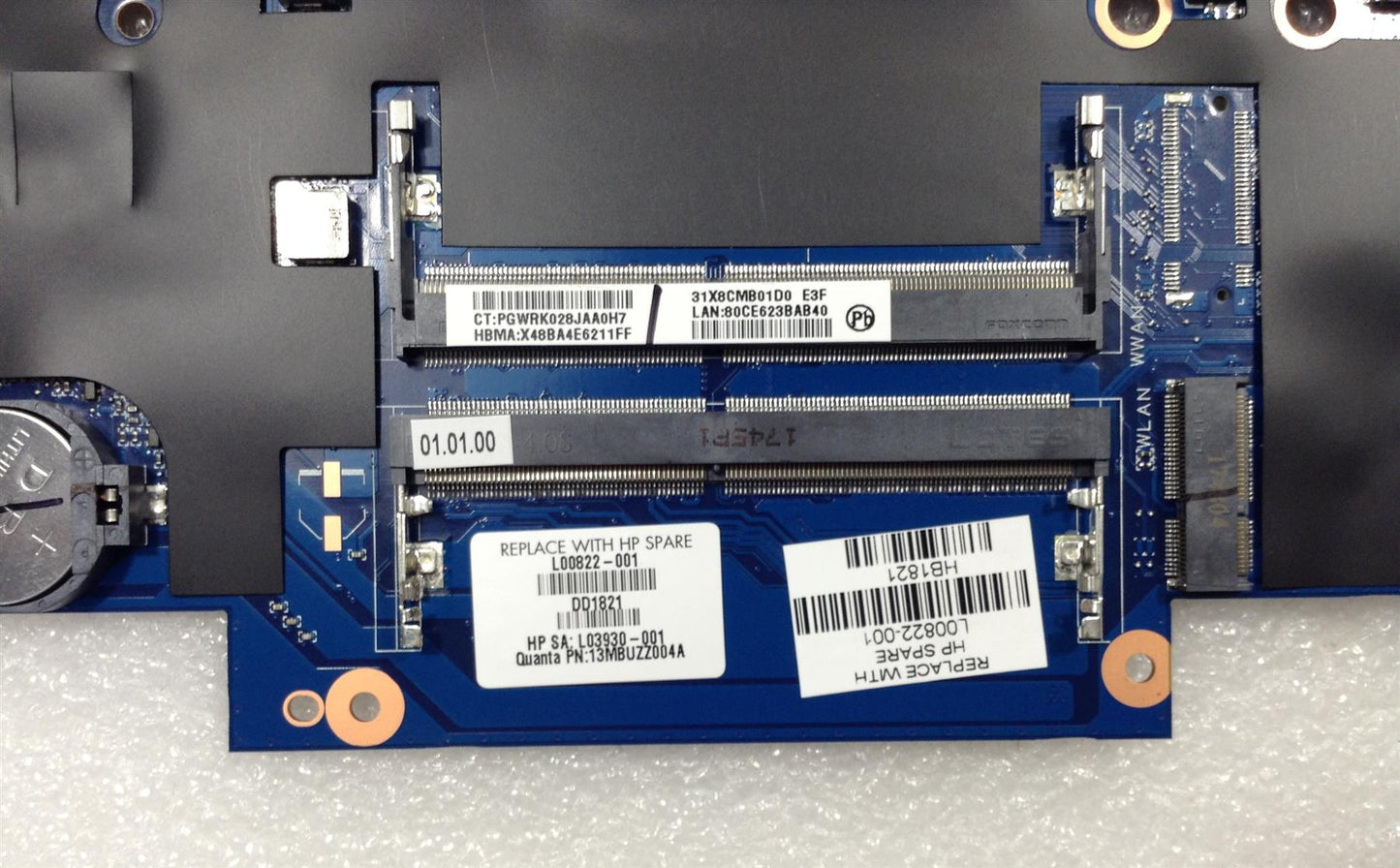 HP ProBook 450 G5 L00822-001 L00822-601 Cel 3865U With UMA (sending L00827-001 i3 UMA better faster CPU ) Motherboard NEW