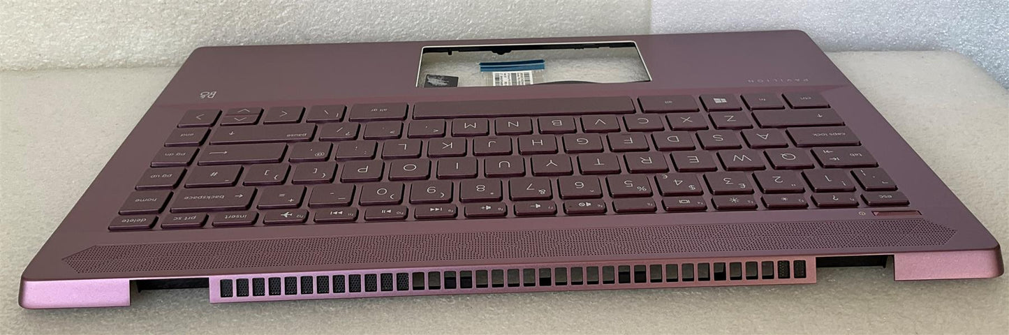 For HP Pavilion 14-CE L56733-031 L51751-031 UK English Keyboard Palmrest NEW