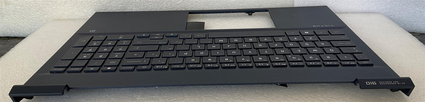 For HP Victus 16-D 16-E M75710-031 M54739-031 UK English Keyboard Palmrest NEW