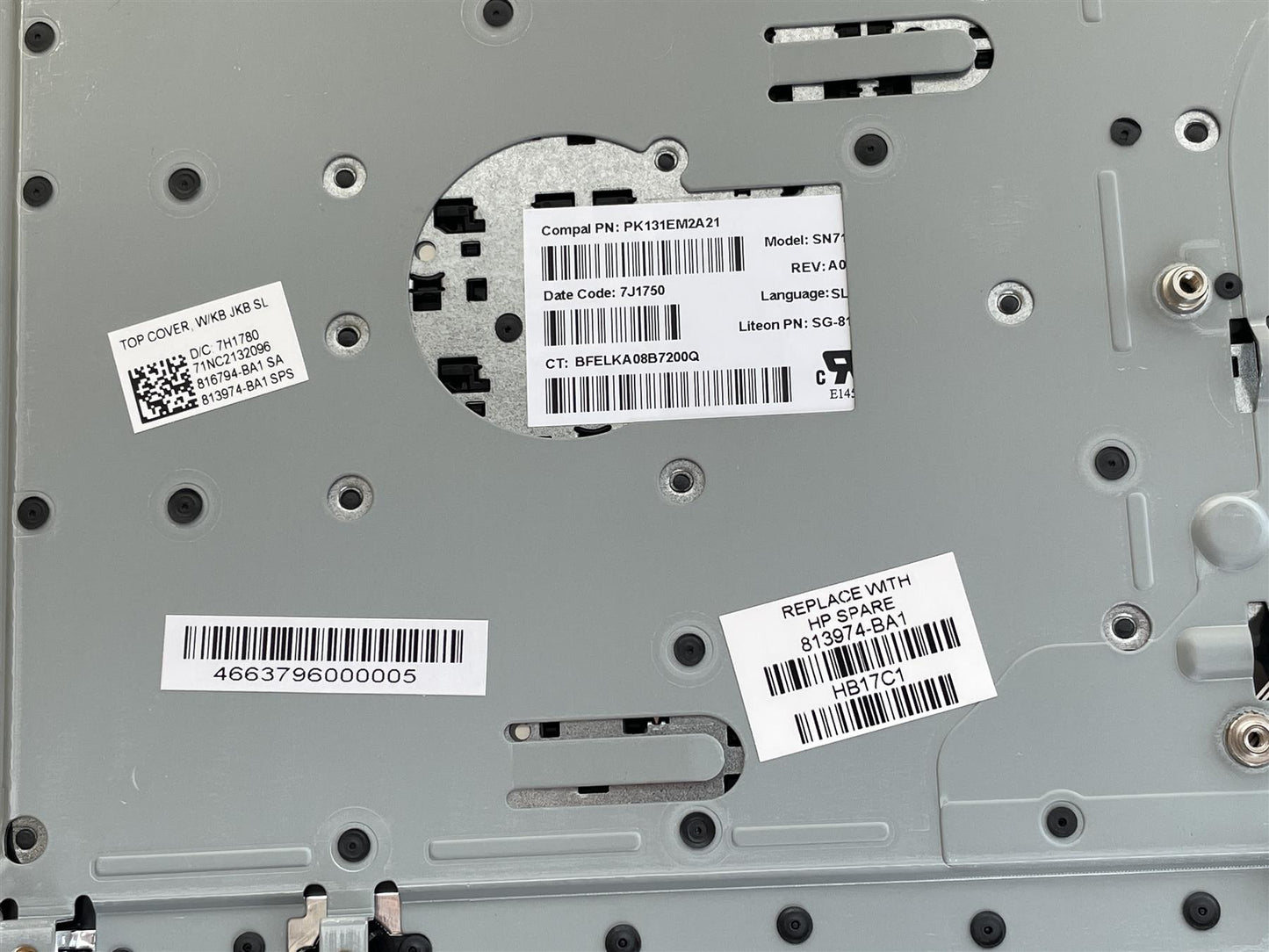 For HP 255 G4 250 G4 813974-BA1 Keyboard Palmrest Slovenia Genuine Original NEW