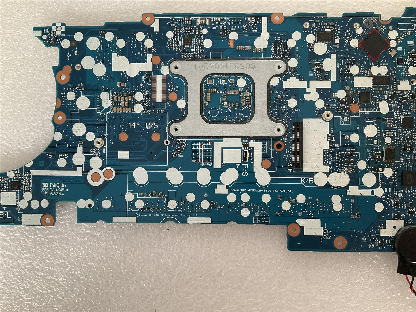 for HP ZBook 14u 15u G5 L16124-001 601 Intel Core I7-8550U DSC Motherboard NEW