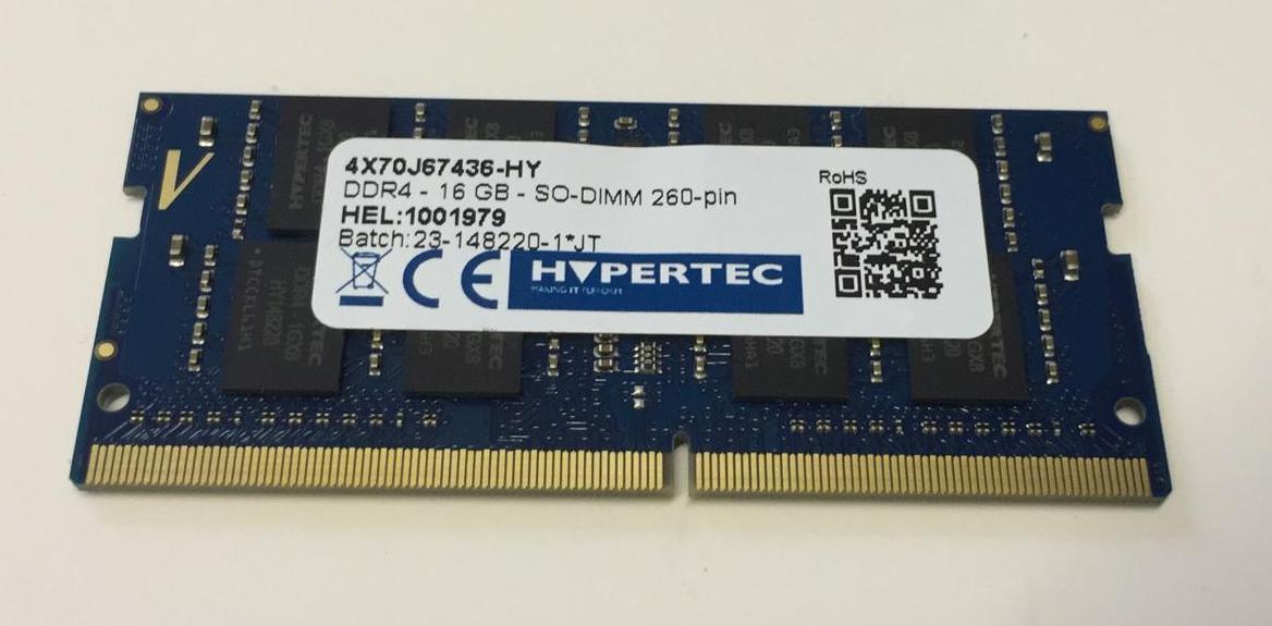 DDR4 16GB 4X70J67436-HY Hypertec Hypertec 4X70J67436-HY 16GB DDR4 2133MHz Memory Module